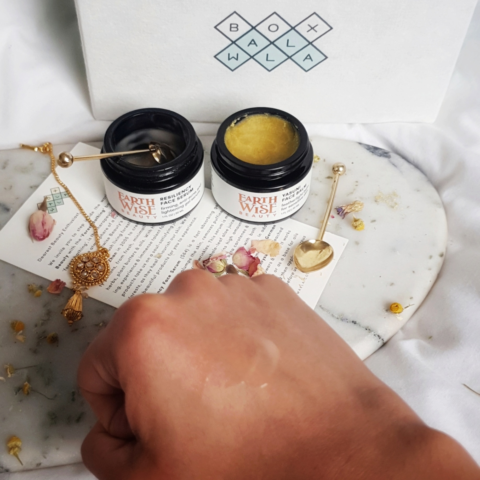 Resiliency and Yasuni balm part of Boxwalla Box